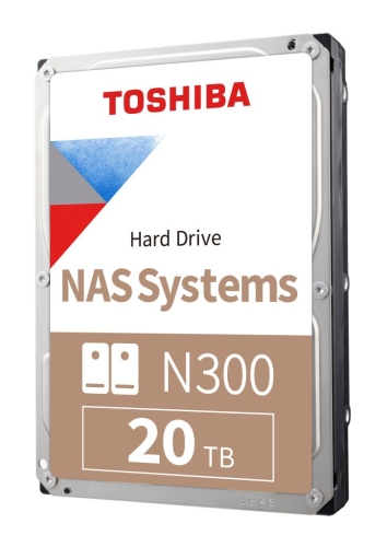 20TB TOSHIBA N300 7200RPM SATA 512MB HDWG62AUSZVA