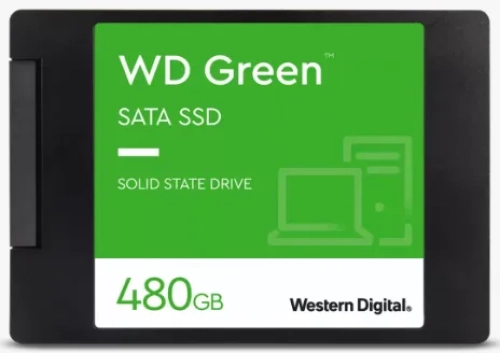 WD GREEN WDS480G3G0A 480GB 2.5" SATA SSD (545/500)