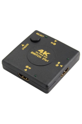 4K DESTEKLİ HDMI SWiTCH 4860 3 PORT ÇOKLAYICI