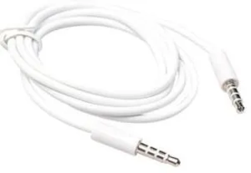 Alfais 3687 3.5mm To 3.5mm Bağlantı Ara Aux Kablo 3 Boğum