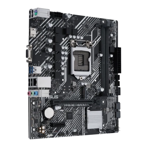 ASUS PRIME H510M-K DDR4 M2 PCIe NVME HDMI PCIe 16X v4.0 1200p v2 mATX
