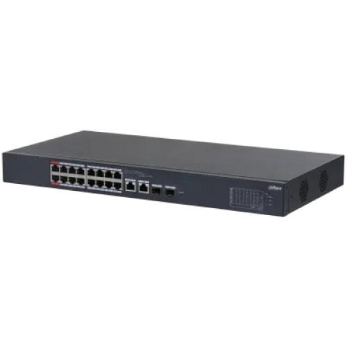 DAHUA CS4218-16ET-135 16 PORT16XFE-2XGE-2XGE/SFP YÖNETİLEBİLİR 135W POE SWİTCH
