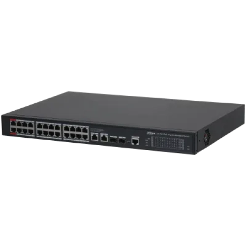 DAHUA S4228-24GT-360 24 PORT 24XGE-2XGE-2XGE/SFP YÖNETİLEBİLİR 360W POE SWİTCH