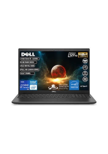 DELL VOSTRO 3520 i5-1235U 8GB 512GB SSD 15.6" UBUNTU N1611PVNB3520U