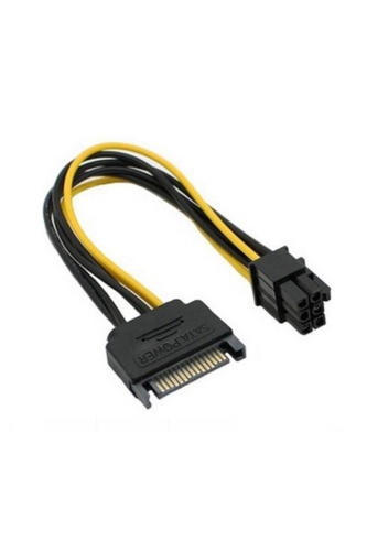 EKRAN KARTI POWER GÜÇ KABLOSU 6 PİN AL4582