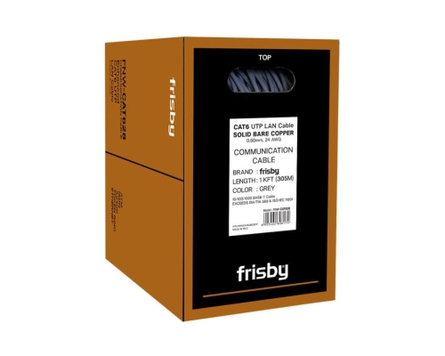 FRISBY FNW-CAT628 CAT 6 UTP 305M SAF BAKIR KABLO