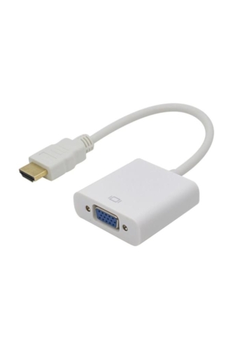 HDMI TO VGA  DÖNÜŞTÜRÜCÜ 4547 BEYAZ