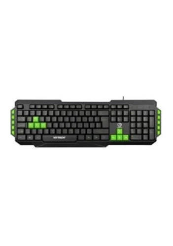 HYTECH HYK-46 GAMY COMBO YEŞİL USB Q KABLOLU KLAVYE