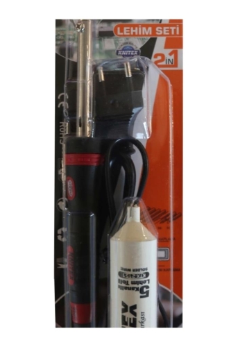 KNITEX KTX-2658 2IN1 LEHİM SETİ KIRMIZI 40W