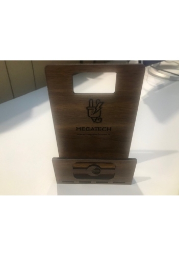 MEGATECH AHŞAP ASKILI TELEFON TUTUCU