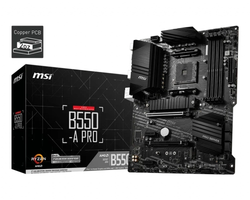 MSI B550-A PRO DDR4 4400(OC)Mhz HDMI / DP ATX AM4