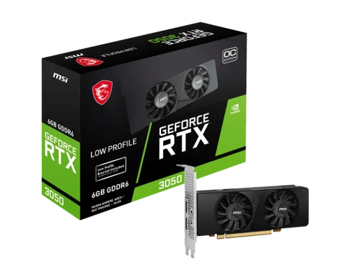 MSI GEFORCE RTX 3050 LP 6G OC GDDR6 96BIT DX12