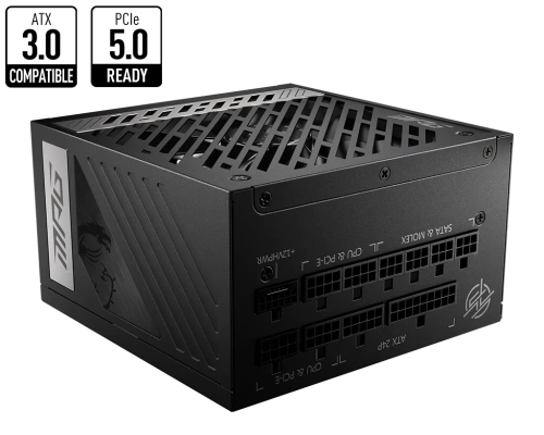 MSI MPG A1000G PCIE5 1000W 80+ GOLD POWER SUPPLY