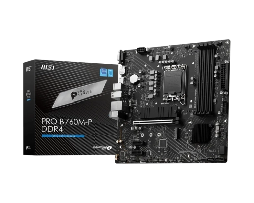MSI PRO B760M-P DDR4 4800(OC) DDR4 HDMI DP M.2 ATX 1700p