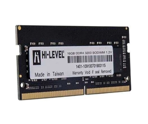 NB HI-LEVEL 16GB 3200MHz CL22 DDR4 SODIMM 1.2V HLV-SOPC25600D4/16G