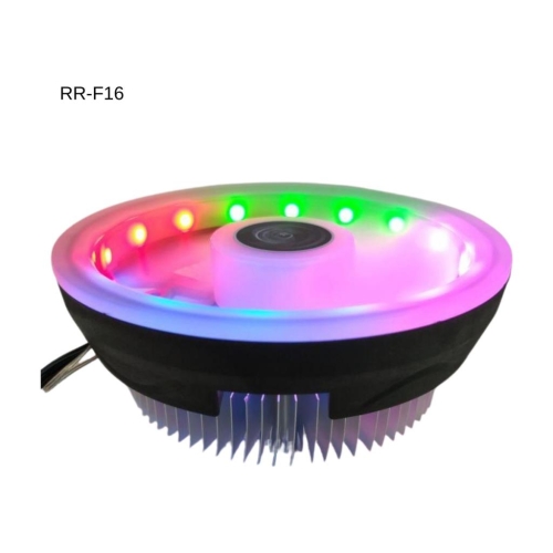 REDROCK RR F16 775/1155/1156/1700 AM4/AM3/AM2 120MM LED CPU FAN