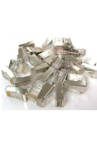 RJ45 METAL JACK KONNEKTÖR UÇ AL4221  100 ADET