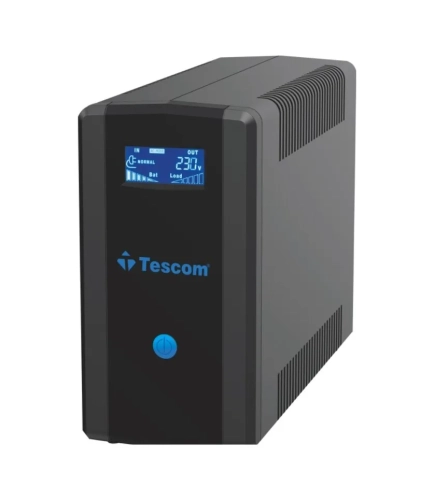 TESCOM LEO+ 1500 VA LINE INTERACTIVE 5-10 DK (2x9AH) PLASTİK KASA 900960246