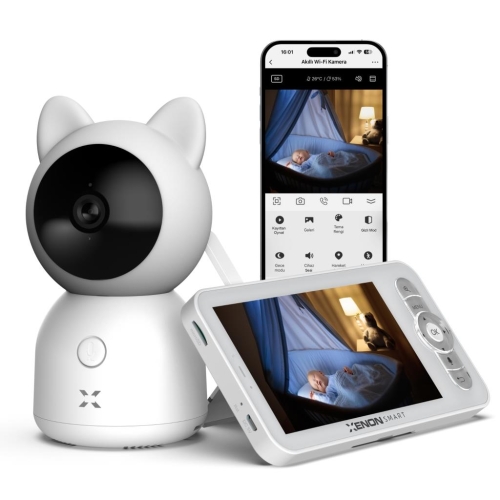 XENON SMART MONITORLU BEBEK KAMERASI X7202