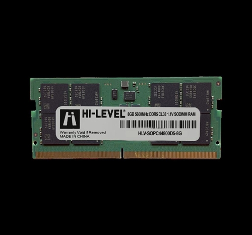 8GB HI-LEVEL DDR5 5600Mhz SODIMM 1.1V HLV-SOPC44800D5-8G